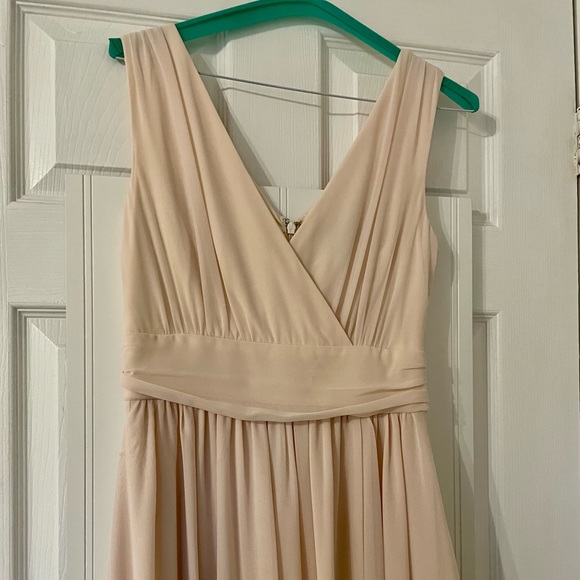 Lulus Thoughts of Hue Gardenia Surplice Maxi Dress - Picture 6 of 10